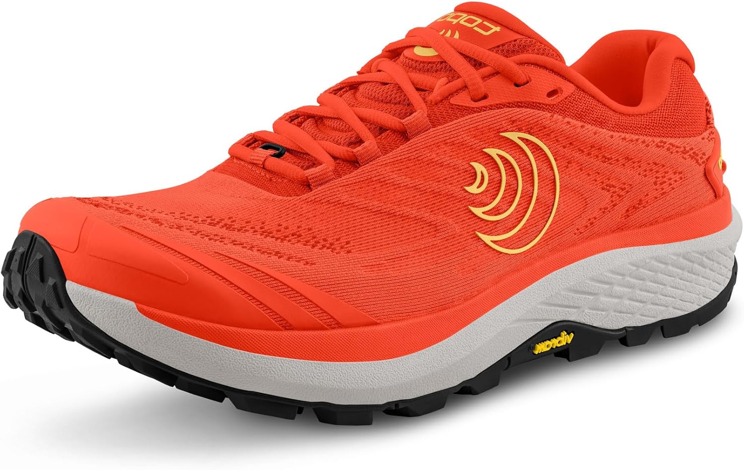 

Мужские кроссовки Topo Athletic Pursuit 2 для бега - легкие шнурованные кроссовки с нулевым перепадом подошвы, спортивная обувь для трейлового бега, желтый/оранжевый