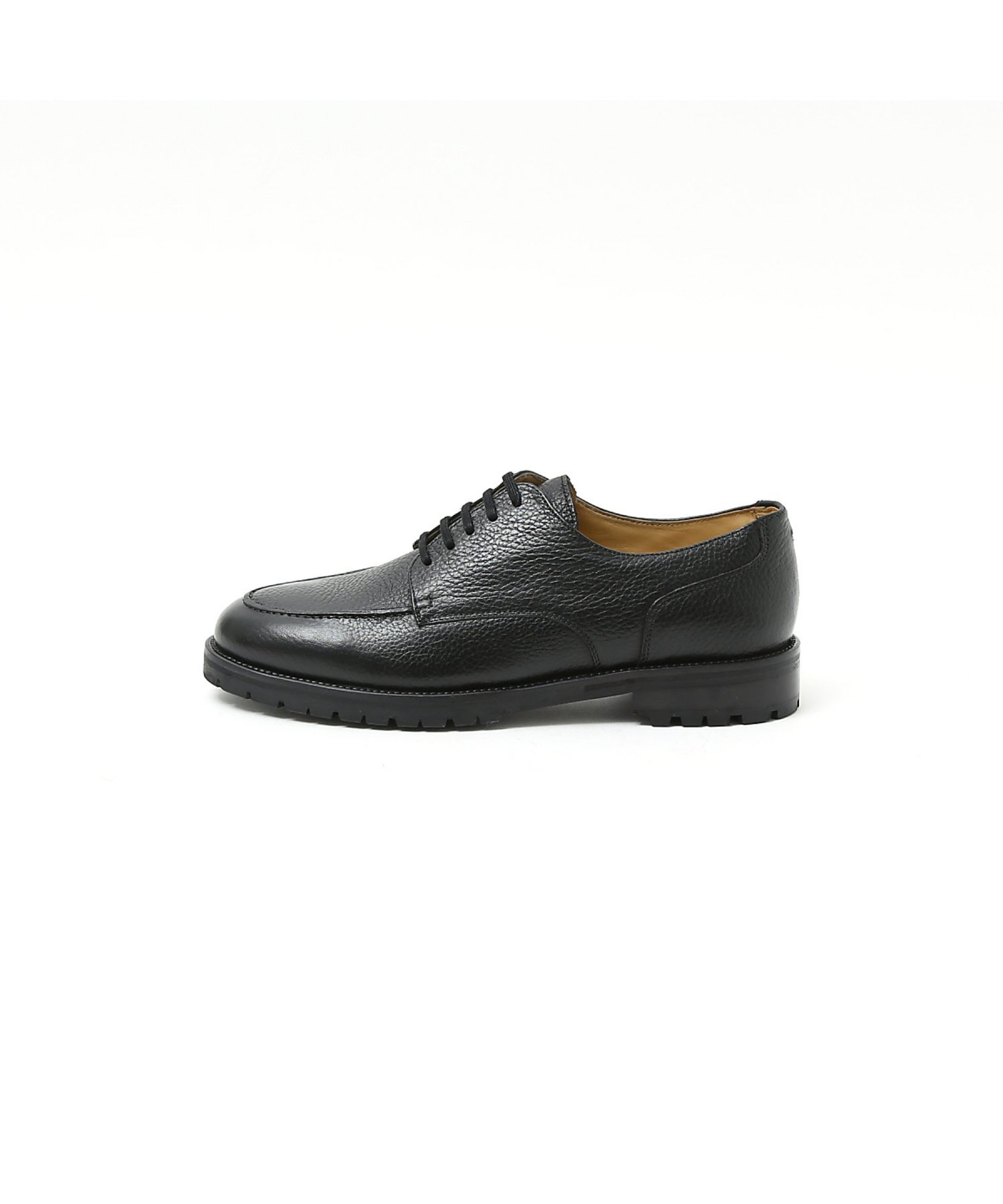 Туфли-дерби с U-образным носком и подошвой Tank Sole AlfredoBANNISTER, Black Other 1 — фото 4