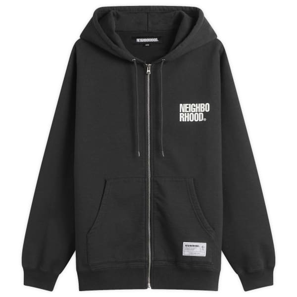 

Классическая толстовка на молнии с логотипом Neighborhood, черный