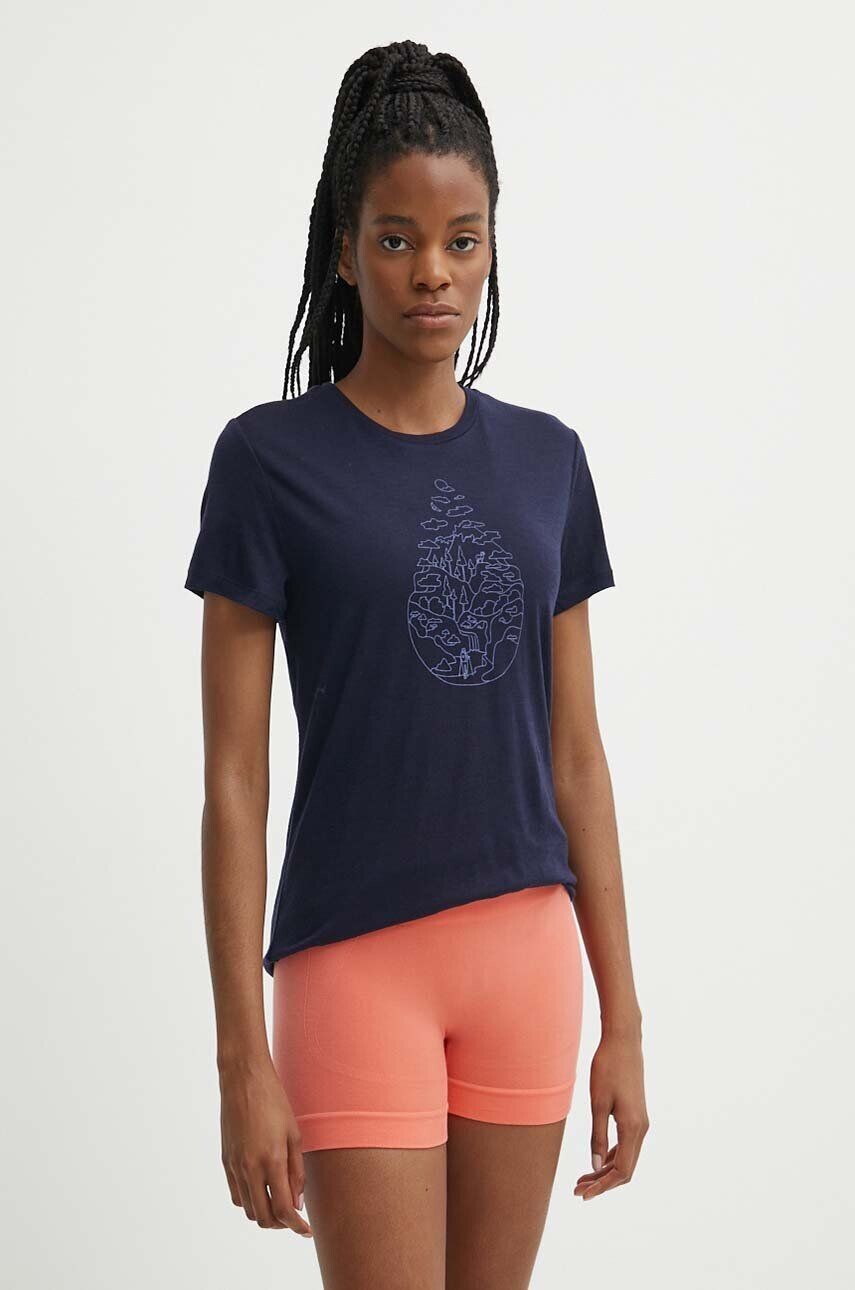 

Футболка Merino 150 Tech Lite III Icebreaker, темно-синий