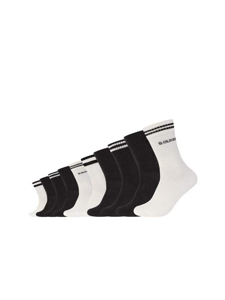 

Носки S Oliver 10er Pack essentials, черный