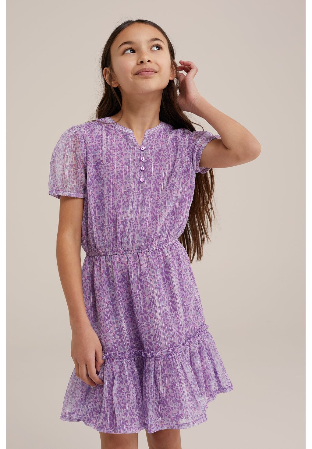 

Платье из джерси WE Fashion, фиолетовое