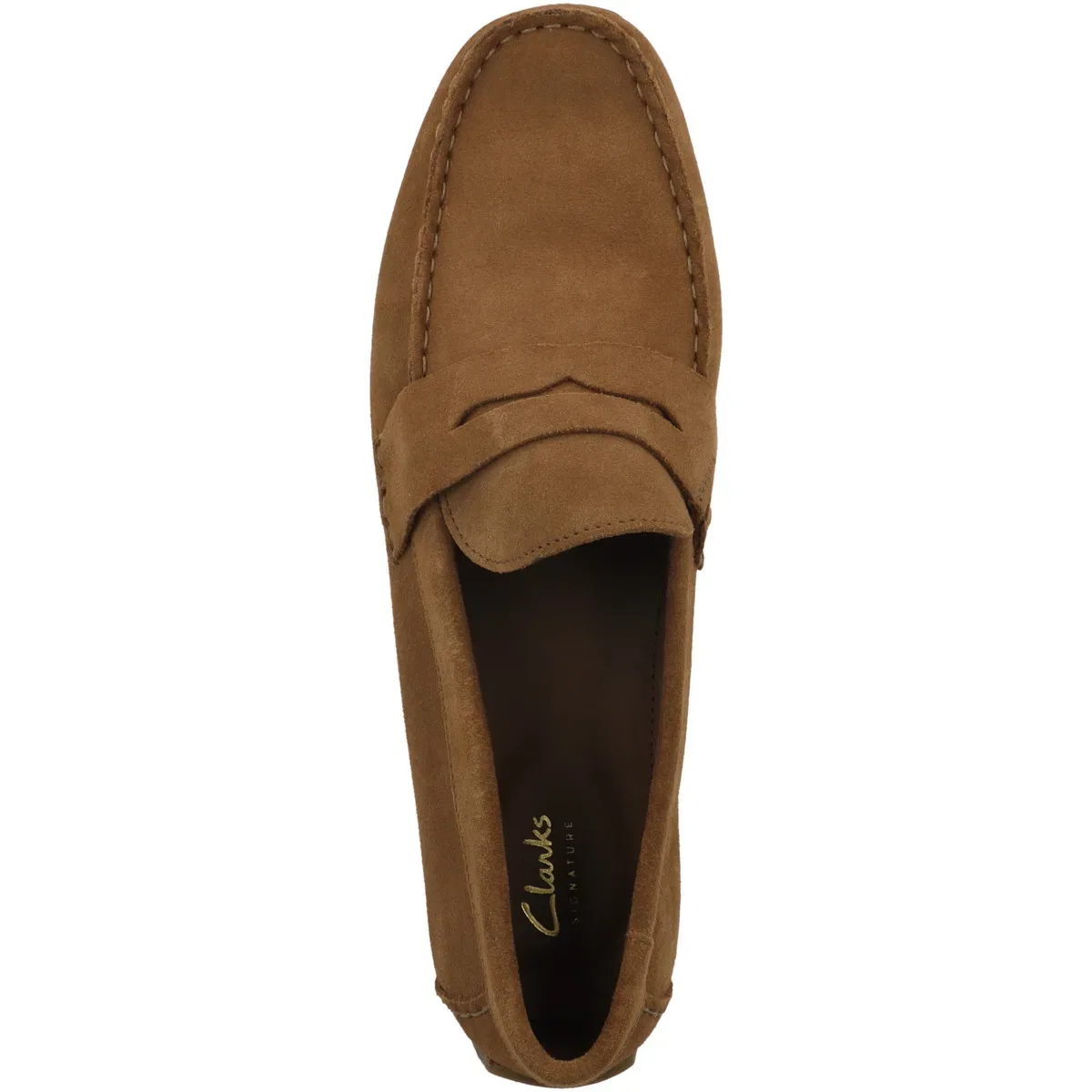 Слиппер Corsley Bar из нубука, Clarks, коричневый — фото 2