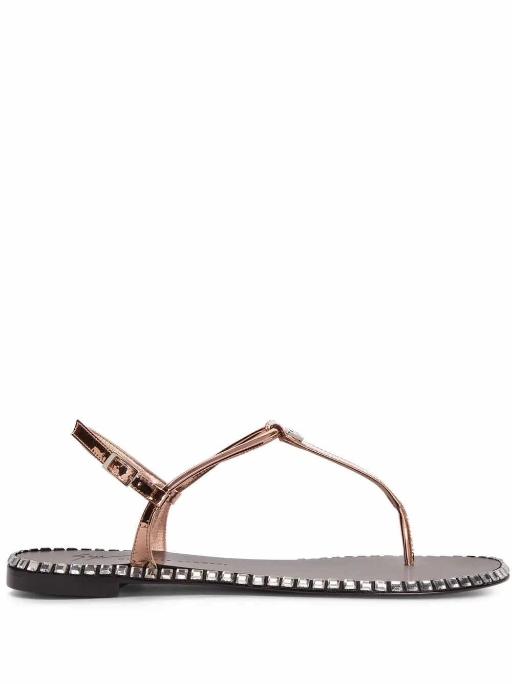 Сандалии Bellatriks с заклепками Giuseppe Zanotti, розовый