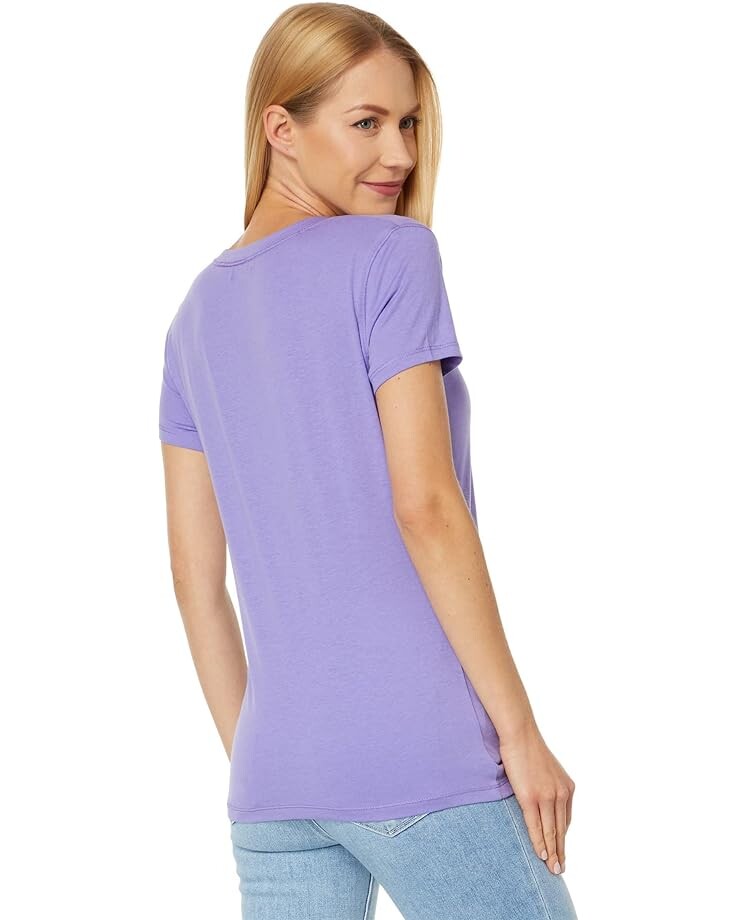 

Футболка U.S. POLO ASSN. Iconic V-Neck Tee, цвет Purple Haze
