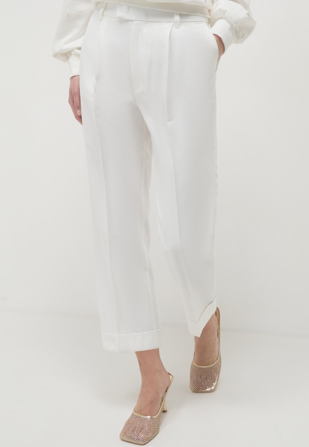 

Брюки PANTALONE Calliope, цвет Bianco Lana