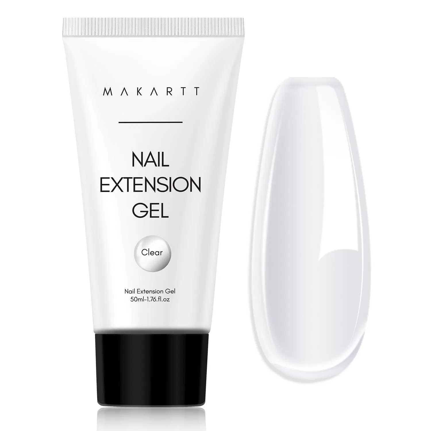 Прозрачный полигель для наращивания ногтей MAKARTT, 50 мл Makartt, Clear