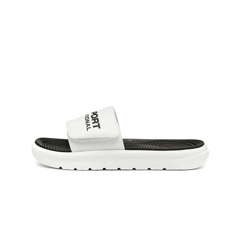Дрифтер слайды унисекс FILA, черный/белый