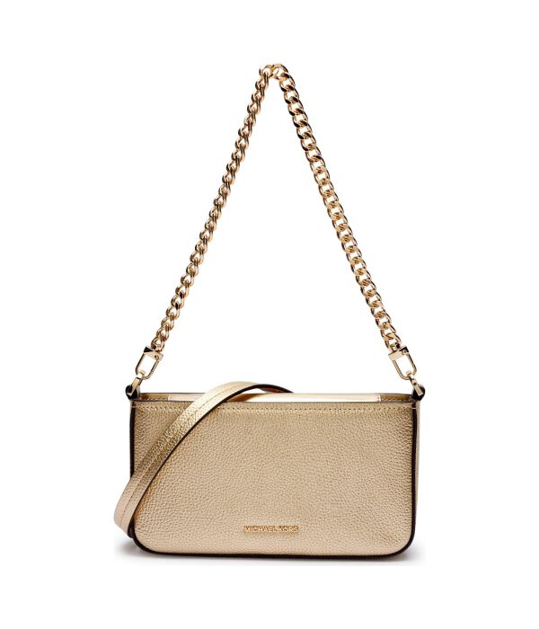 

Кожаная сумка через плечо Bryant Michael Kors, золотой
