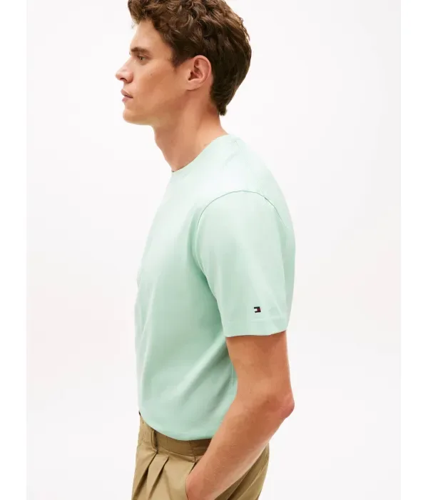 Футболка НЕОБХОДИМОСТЬ regular fit Tommy Hilfiger, мятный — фото 4