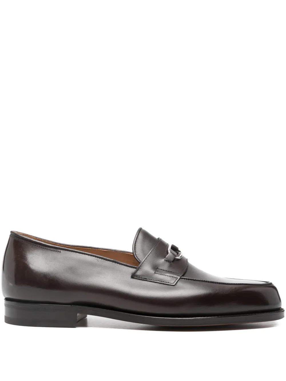 

Кожаные лоферы John Lobb, коричневый