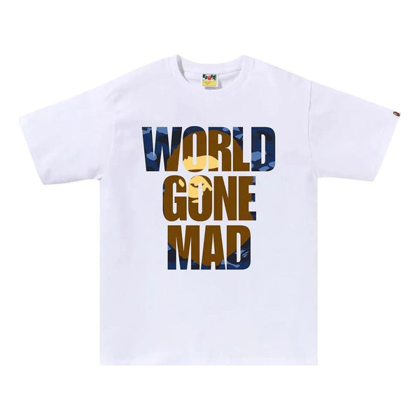 

Футболка color camo wgm ape head overlap t-shirt A Bathing Ape, белый