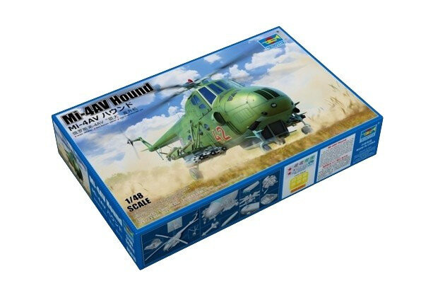 

Пластиковая модель Mi4AV Hound 1/48. TRUMPETER