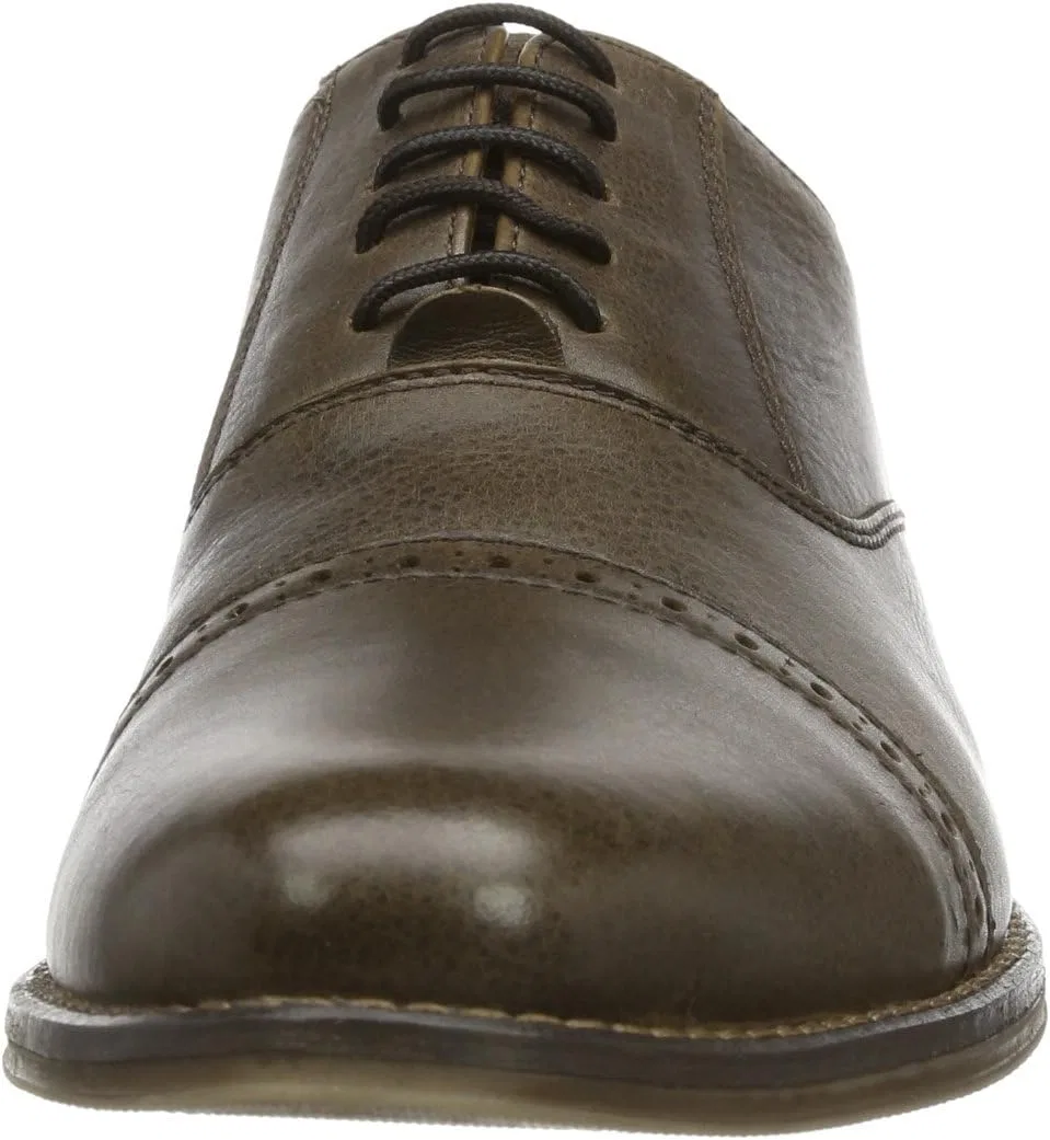 Мужские туфли на шнуровке Manz Rhodios 156001-02, Brown 191 — фото 2