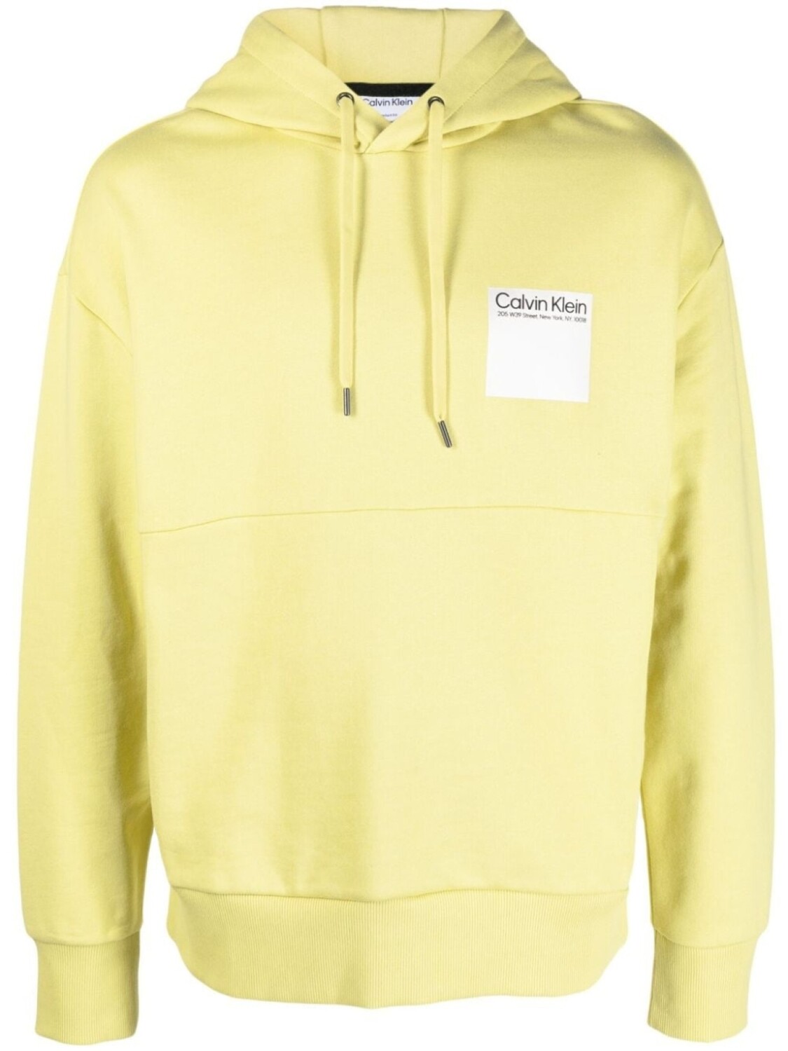 

Calvin Klein худи Elementa Photo с кулиской, желтый