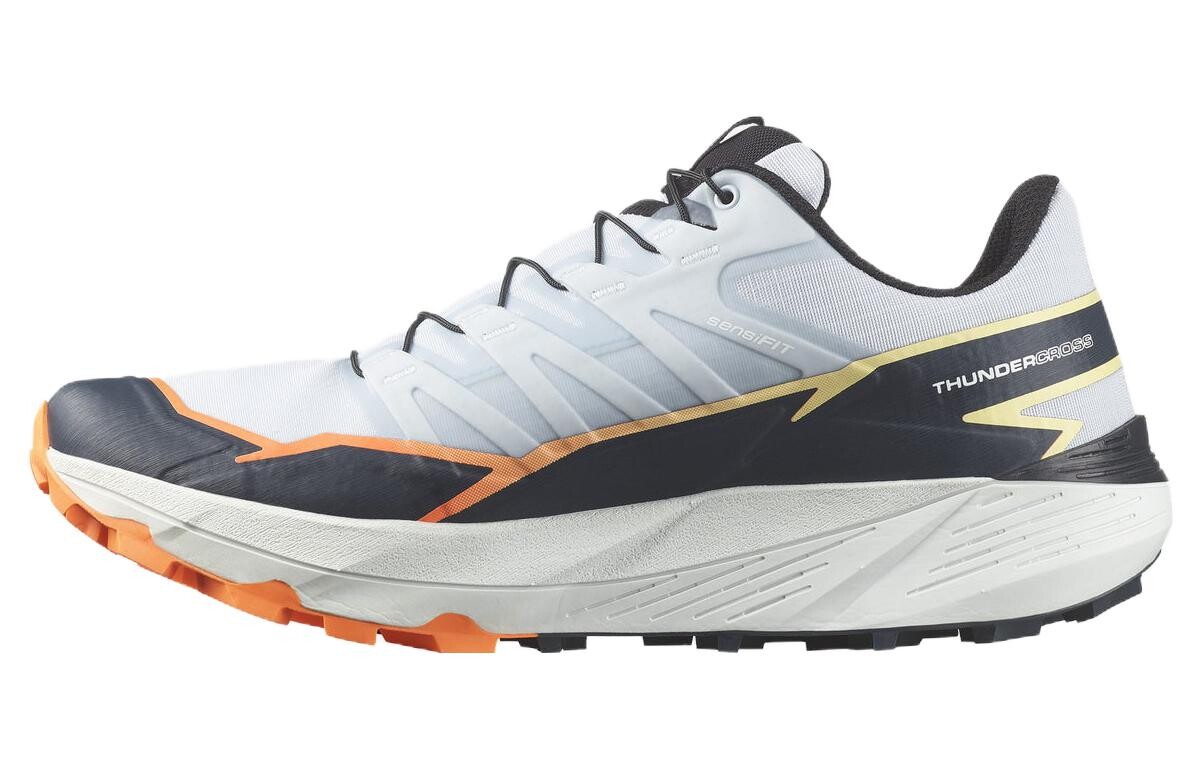 

Кроссовки SALOMON Thundercross 'Heather India Ink', белый/черный