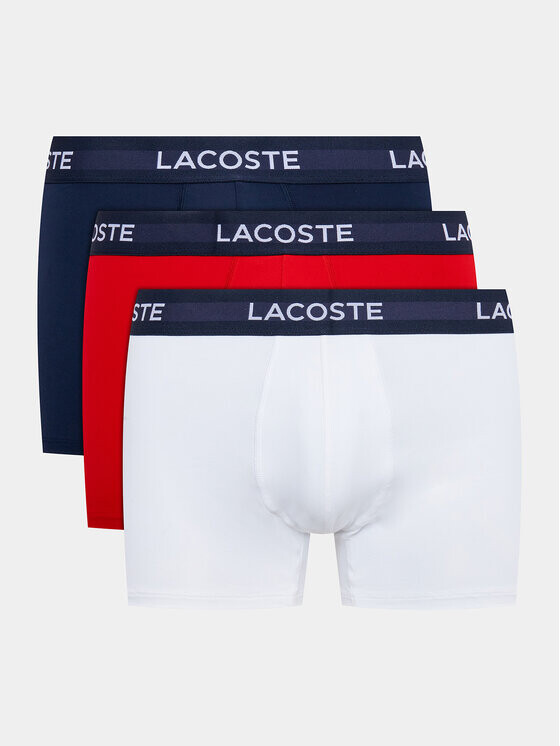 

Комплект из 3 боксеров Lacoste, синий