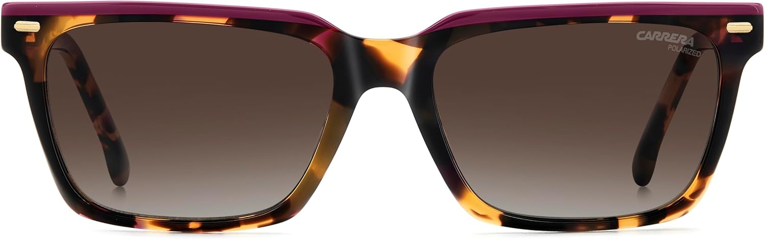 

Женские поляризованные прямоугольные солнцезащитные очки Carrera CARRERA 3056/S с возможностью установки линз по рецепту, обеспечивающие 100% защиту от УФ-излучения, в комплекте с чехлом