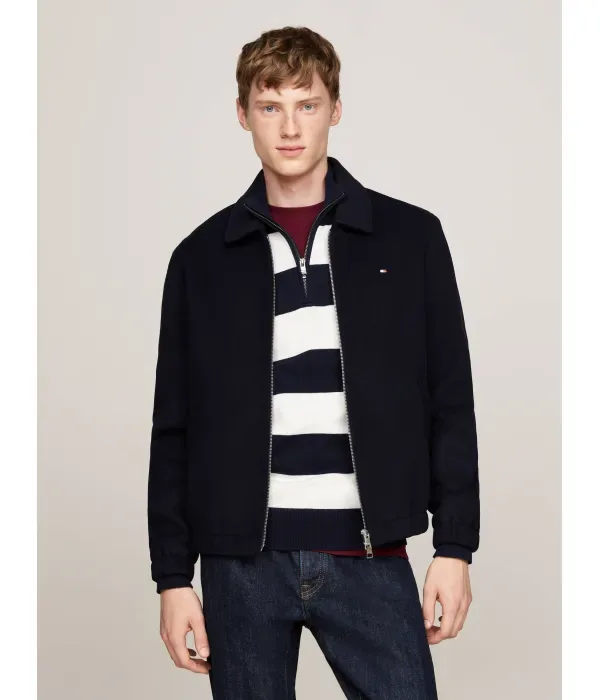 Шерстяной жакет IVY regular fit Tommy Hilfiger, черный