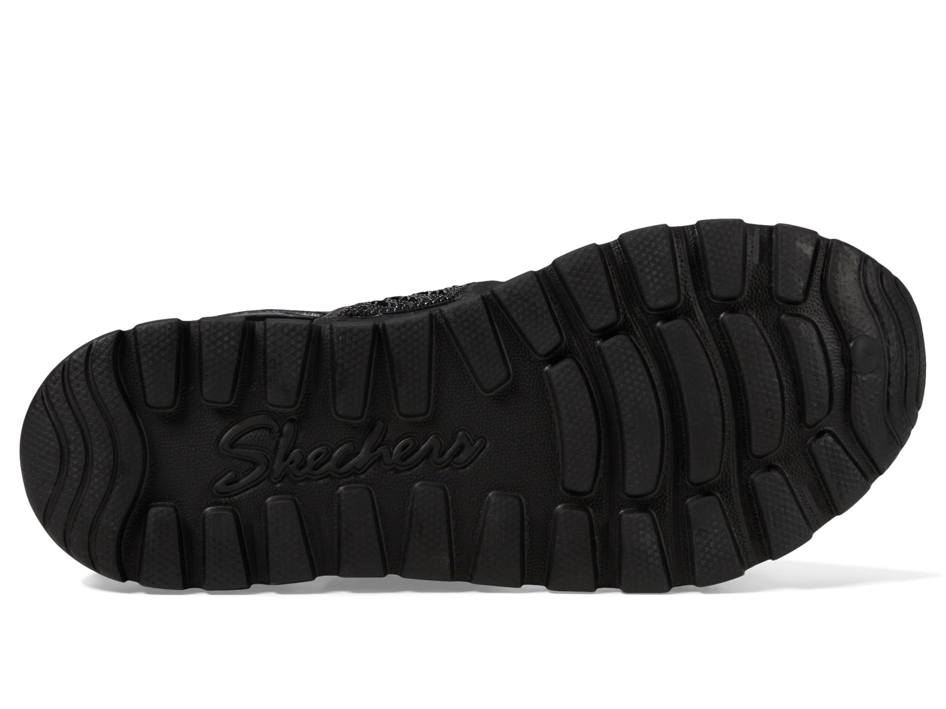Сандалии SKECHERS Foamies Arch Fit Footsteps With Rhinestone, черный — фото 3