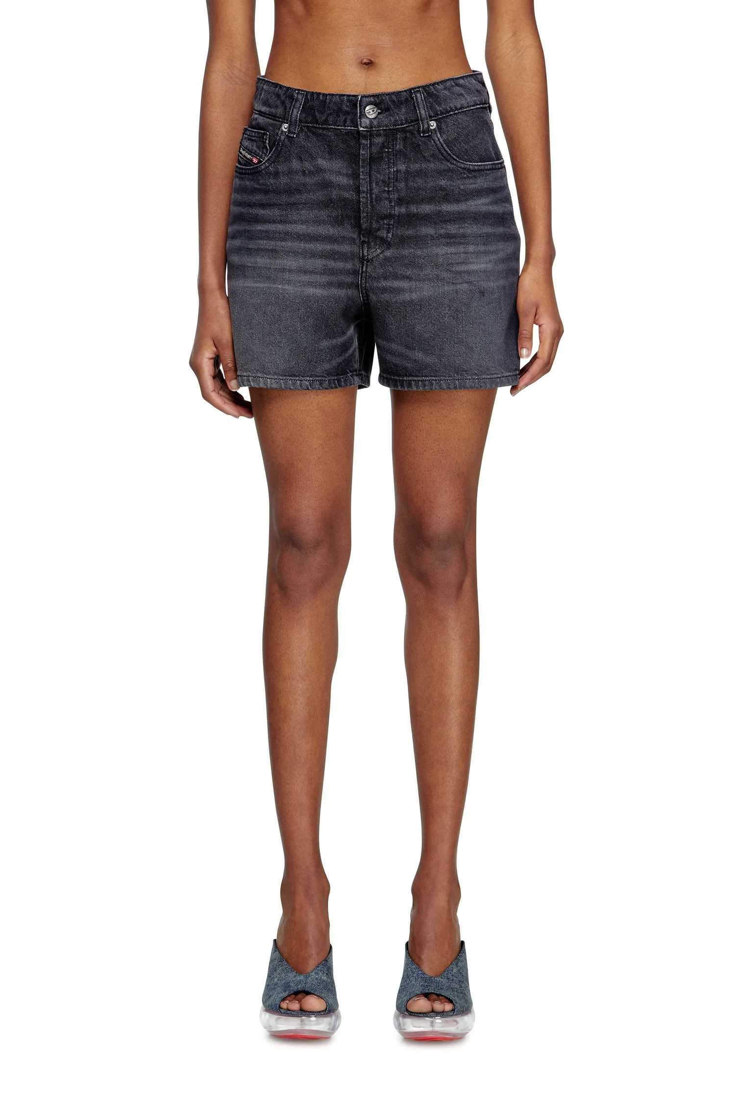 Женские джинсовые шорты DE-JIRO Diesel, black