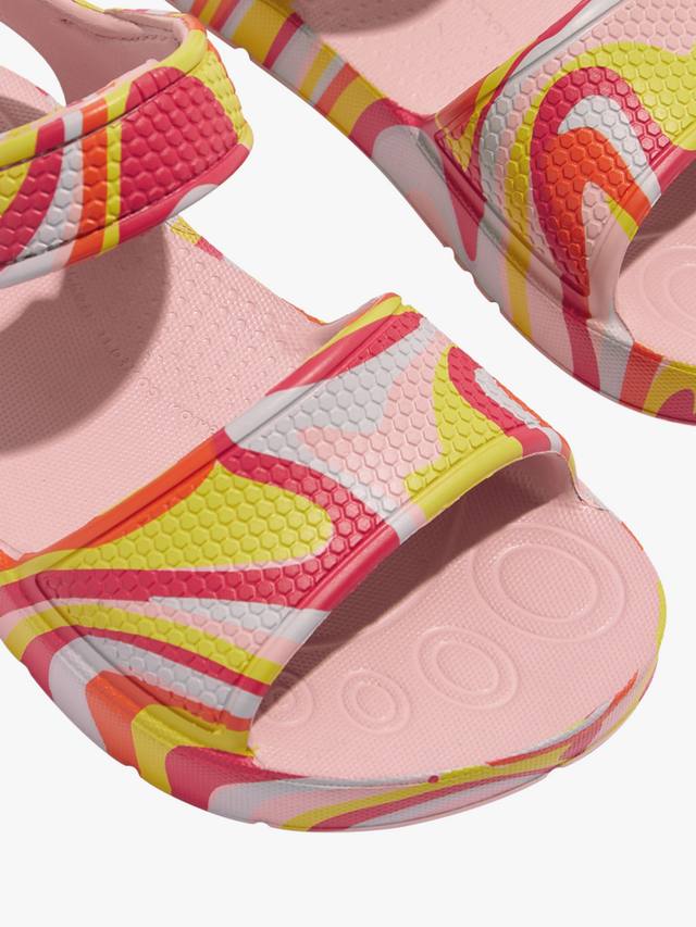 Детские сандалии iQushion Swirly FitFlop, Soft Blush Mix — фото 3