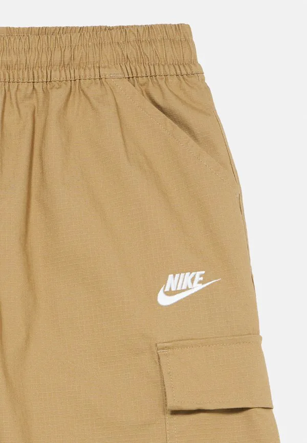 Клубные брюки-карго унисекс Nike Sportswear, Beige/White — фото 4