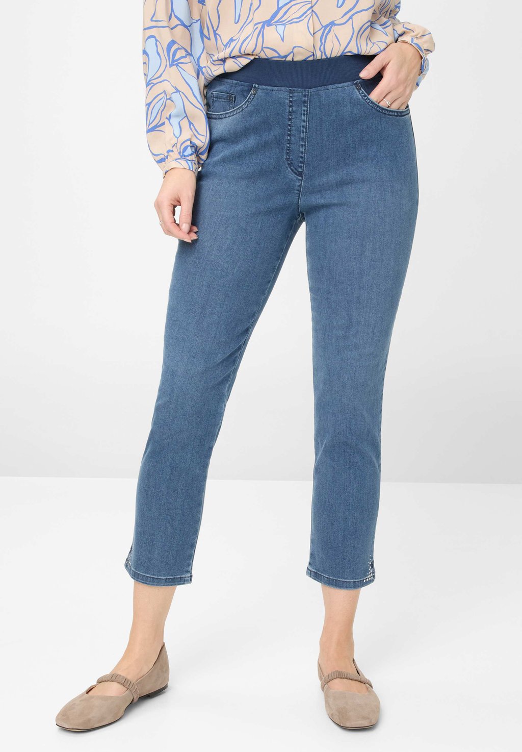 

Джинсы облегающего кроя STYLE PAMINA BRAX, цвет Denim Blau