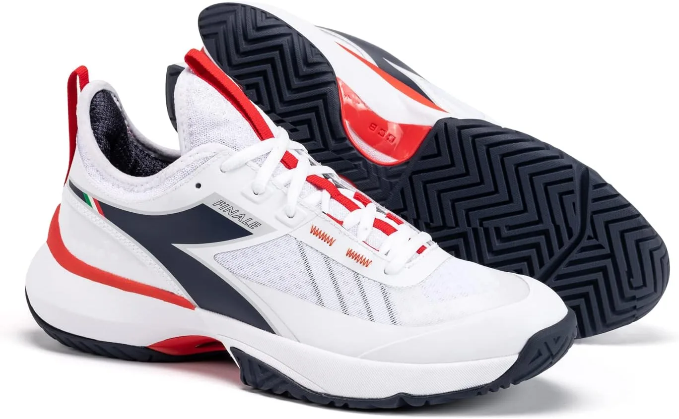 Мужские теннисные кроссовки Finale All Ground Diadora, белый — фото 2