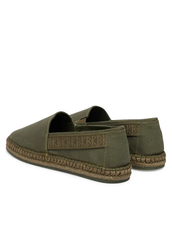 Calvin Klein Эспадрильи Espadrille Webbing CV HM0HM02075 Green — фото 3