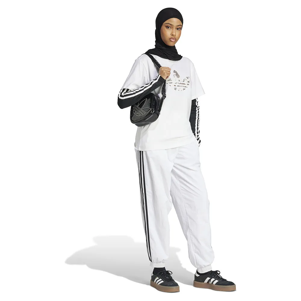 Футболка с коротким рукавом adidas Originals Trefoil, белый — фото 3