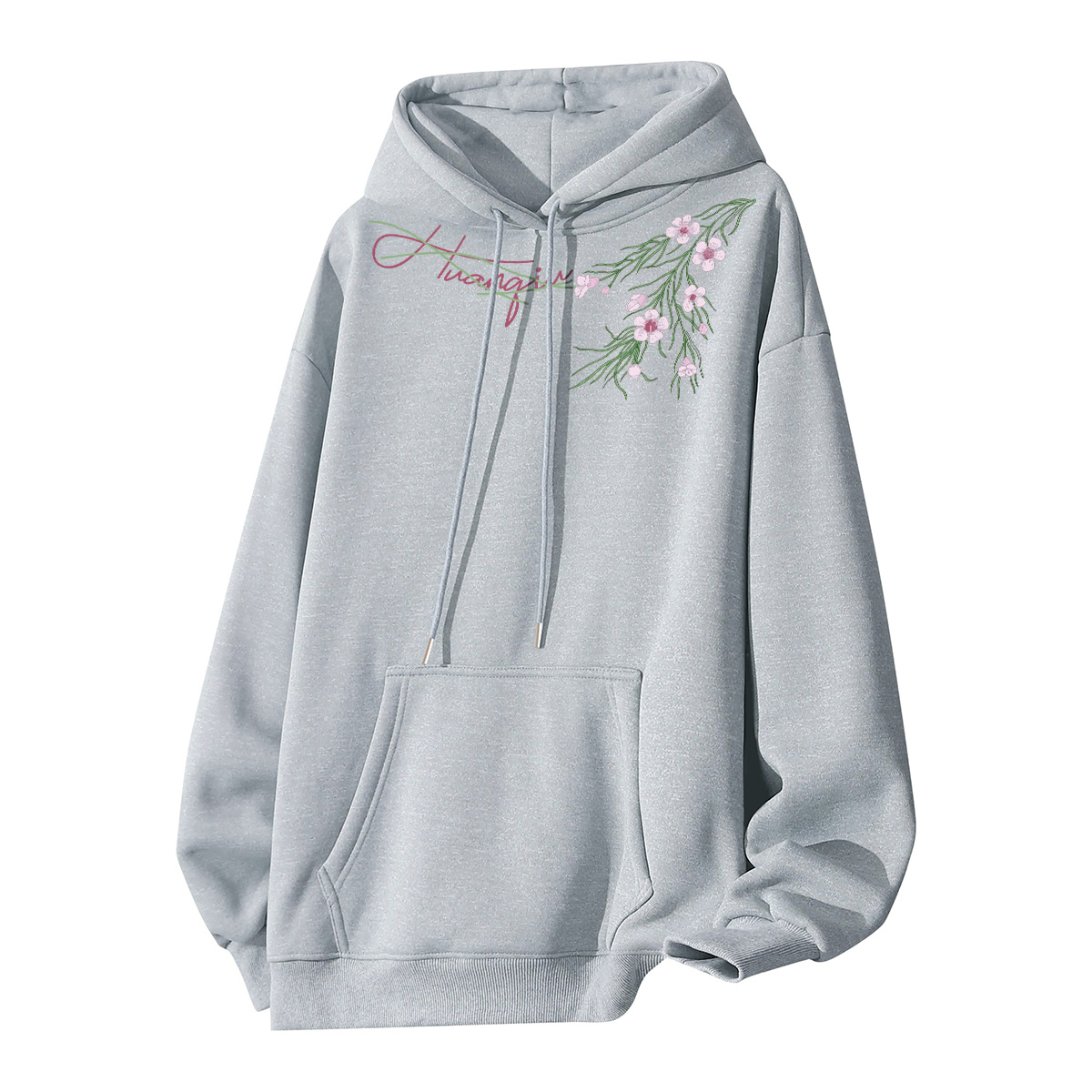 

Толстовка Unisex Hooded Thickened Heavyweight HUANQIU, светло-серый