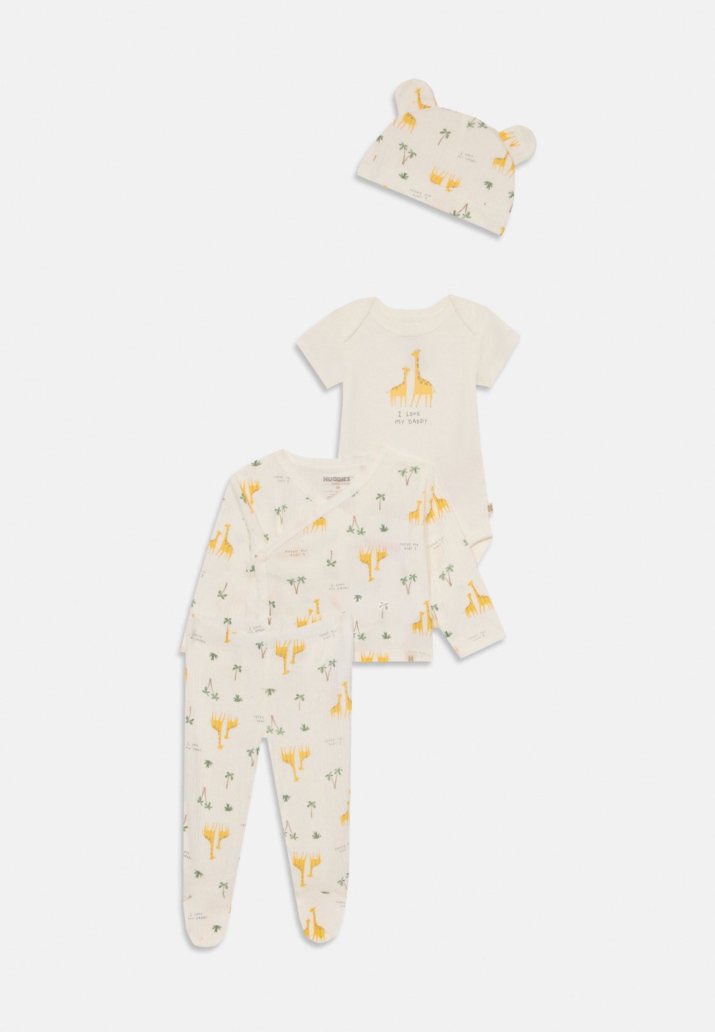 

Пижамная рубашка TAKE ME HOME SET UNISEX Huggies, слоновая кость