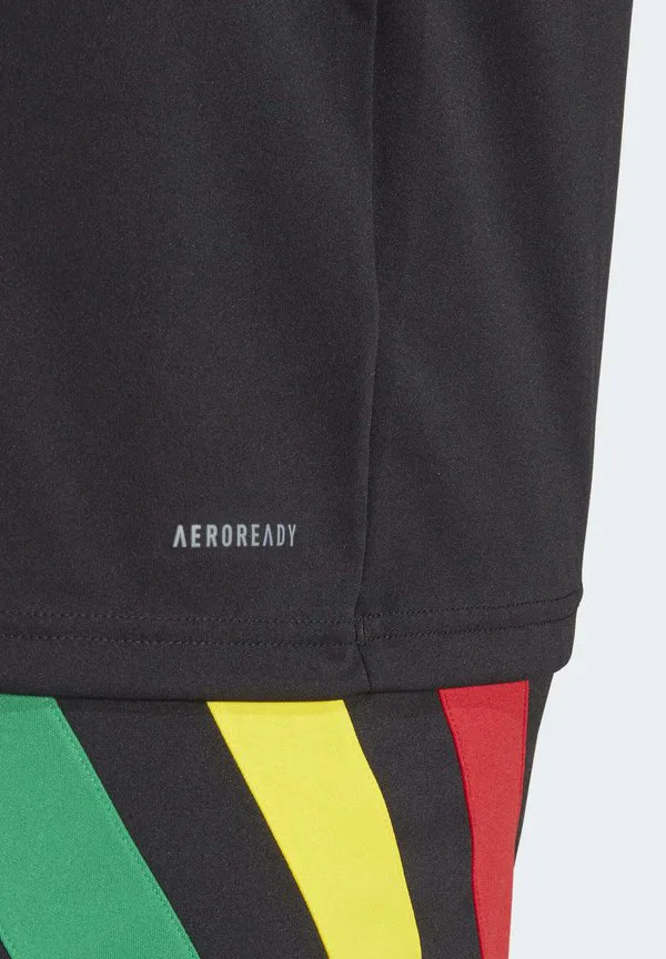 Спортивная футболка fortore 23 Adidas Performance, Black/Team Green/Team Yellow/Team Colleg Red — фото 4