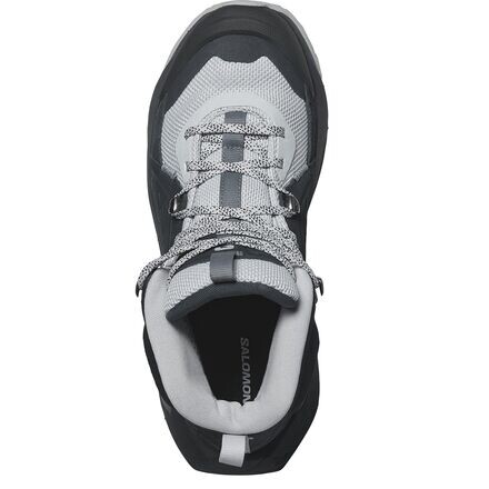Женские ботинки Salomon Elixir Mid Gore-Tex походные на шнуровке, синий/серый — фото 3