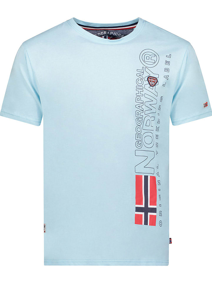 

Футболка Geographical Norway, светло-синий