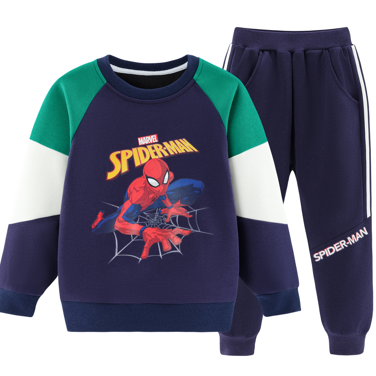 

Marvel Series повседневная спортивная одежда для детей 3-7 лет Disney, темно-синий