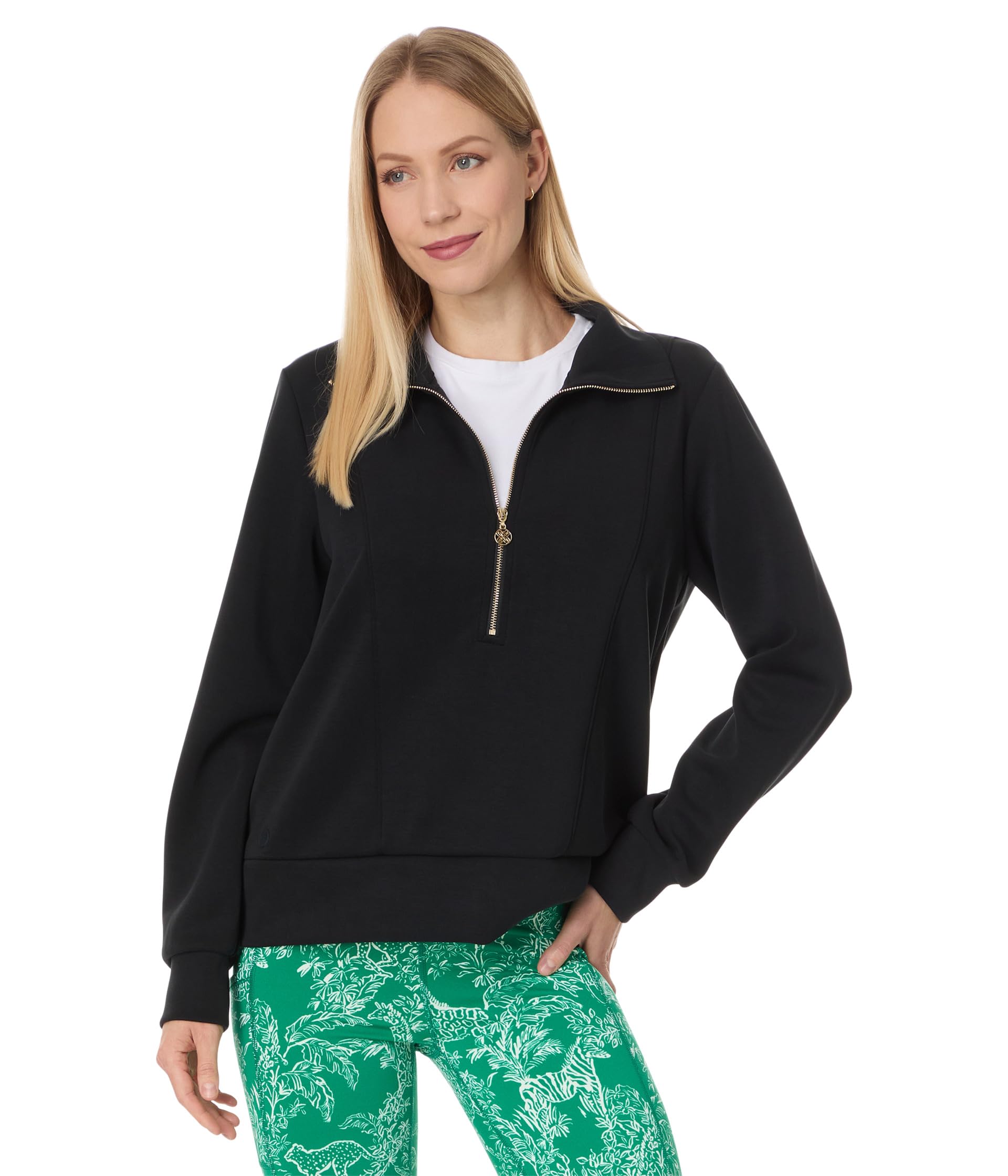 

Толстовка Lilly Pulitzer Eleni Upf 50+ Pullover, Noir