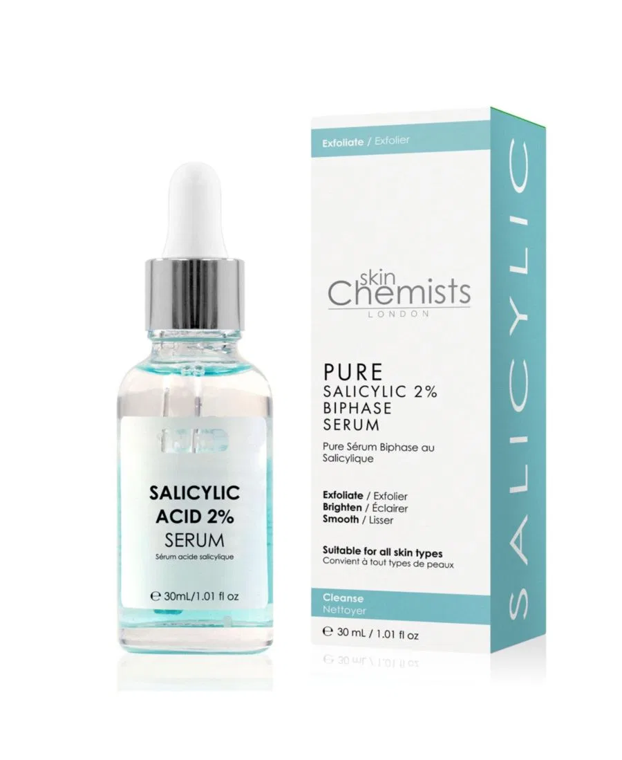 Сыворотка Skinchemists — Двухфазная с % чистой салициловой кислотой, , белый, 30 мл — фото 3