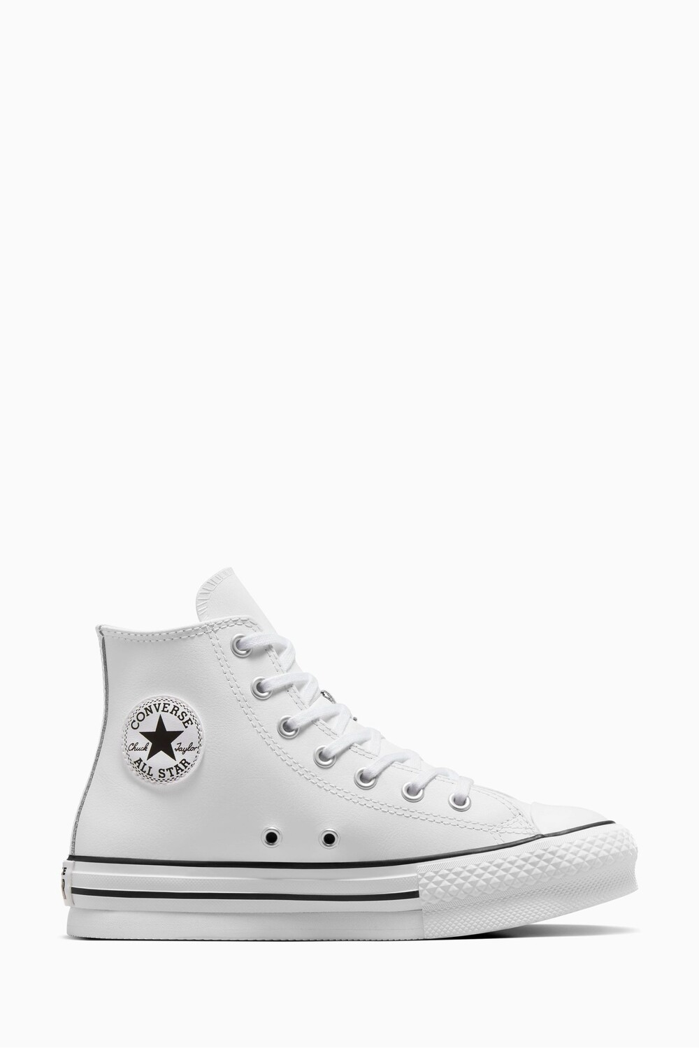 

Кожаные спортивные кроссовки Junior All Star Eva Lift Converse, белый