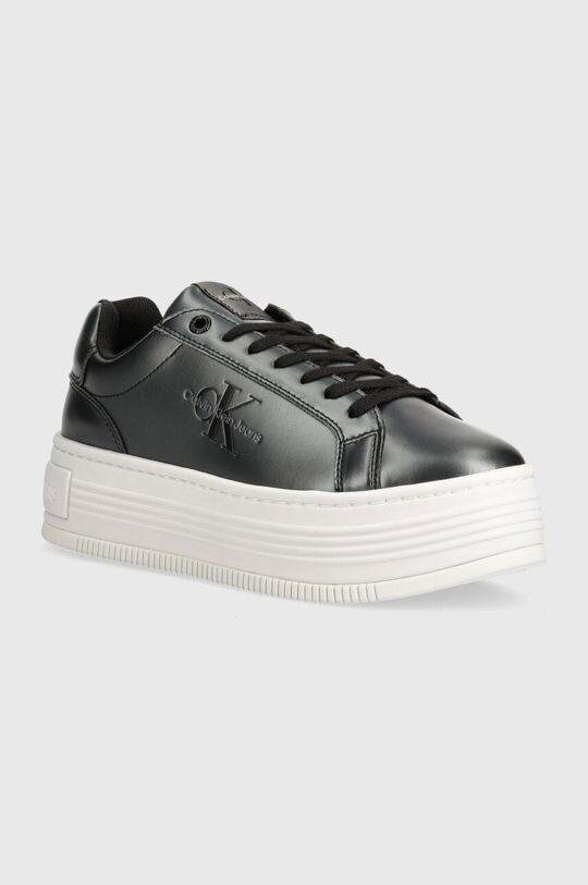 

Кроссовки BOLD PLATF LOW LACE LTH ML MTL Calvin Klein Jeans, черный