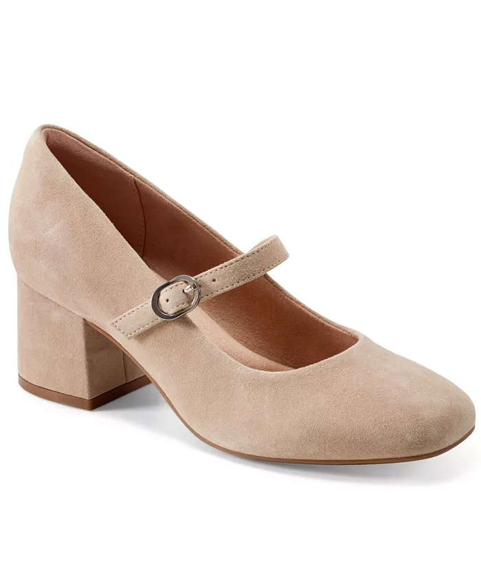 Женские туфли-лодочки Xena Block Heel Mary Jane Rockport, серый — фото 3
