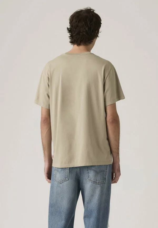 Базовая футболка, базовая футболка, минеральный черный, бежевый Levi'S, Mineral Black - Tans — фото 2