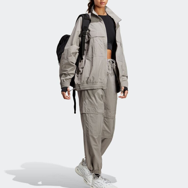 Куртка Stella McCartney X Stella McCartney Co-titled Series, женская, серая Adidas — фото 2