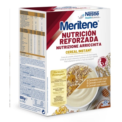 

Meritene 8 Cere Miel Коробка 600г ‎Nestle Healthcare Nutricion