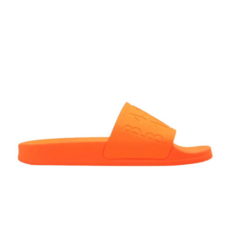 Шлепанцы MM6 Maison Margiela Wmns Logo Slide 'Orange', оранжевый