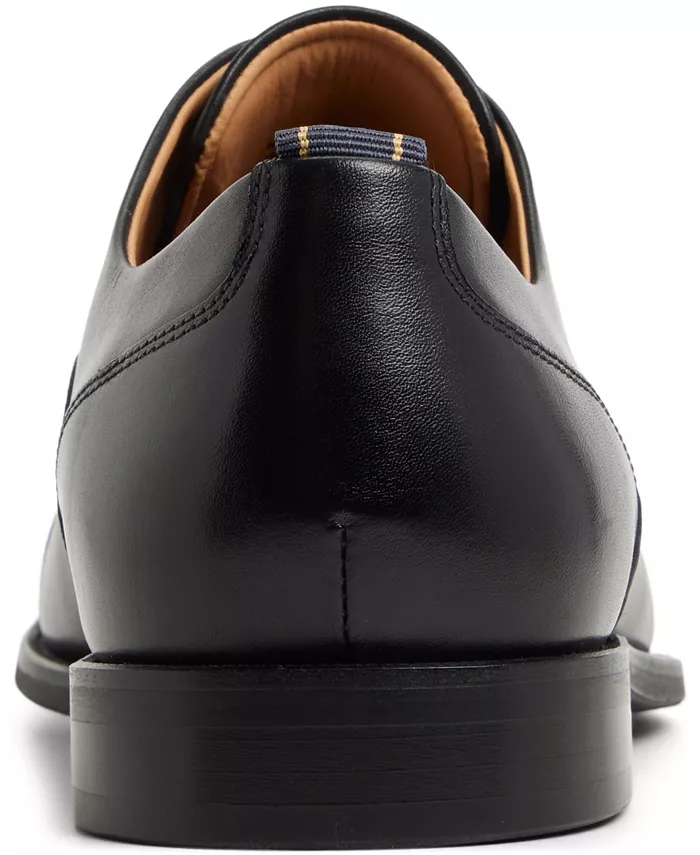 Мужские оксфорды Wingtip Macarthur со шнуровкой Brooks Brothers, черный — фото 3