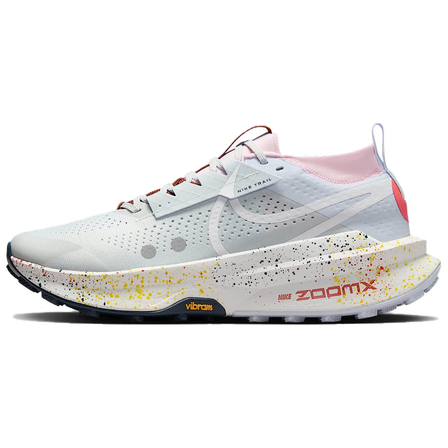 

Nike Кроссовки ZoomX Zegama Trail 2 Pure Platinum Football Grey Pink Foam White