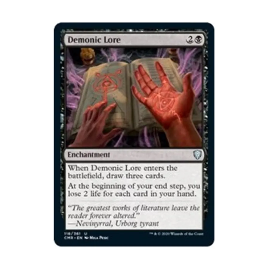 

CCG Демонические знания (U), MTG - Commander Legends