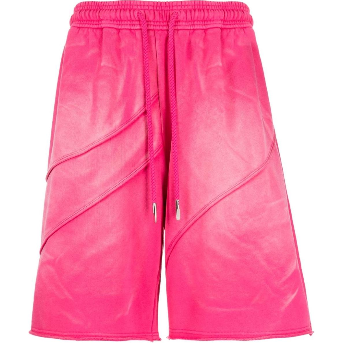 

Хлопковые шорты на шнурке Feng Chen Wang, ярко-розовый